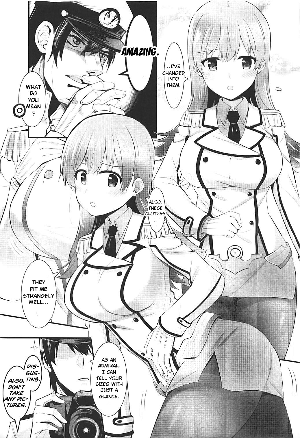 Hentai Manga Comic-Training Cruiser Ooi's Outfit Competition-Read-4